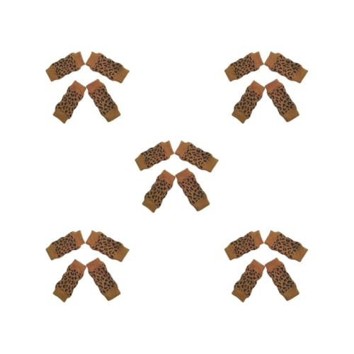 Beinwärmer für Hunde, bequem, exquisites Handwerk, ungiftig, geruchlose Baumwolle, Haustier-Kniewärmer, 5 Stück, 4 Stück Beinwärmer für Hunde, bequem, exquisites Handwerk, ungiftig, geruchlose Baumwolle, Haustier-Kniewärmer, 5 Stück, 4 Stück von Mealoodiousmusea