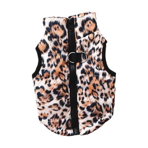 Erleben Sie ultimativen Komfort, geeignete Größe, Winterkleidung, Polyester, für kleine Hunde und Katzen, gepolstert, Winterkleidung, Hundemantel, Leopardenmuster, Größe XL Erleben Sie ultimativen Komfort, geeignete Größe, Winterkleidung, Polyester, für kleine Hunde und Katzen, gepolstert, Winterkleidung, Hundemantel, Leopardenmuster, Größe XL von Mealoodiousmusea