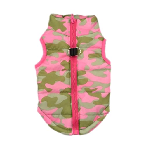 Erleben Sie ultimativen Komfort, geeignete Größe, Winterkleidung, Polyester, für kleine Hunde und Katzen, gepolstert, Winterkleidung, Hundemantel, Rosa, Camouflage, Größe M Erleben Sie ultimativen Komfort, geeignete Größe, Winterkleidung, Polyester, für kleine Hunde und Katzen, gepolstert, Winterkleidung, Hundemantel, Rosa, Camouflage, Größe M von Mealoodiousmusea