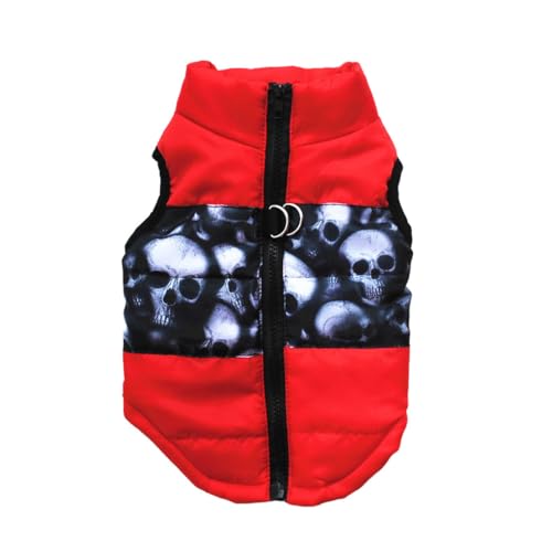 Erleben Sie ultimativen Komfort, geeignete Größe, Winterkleidung, Polyester, für kleine Hunde und Katzen, gepolstert, Winterkleidung, Hundemantel, Rot, Größe XL Erleben Sie ultimativen Komfort, geeignete Größe, Winterkleidung, Polyester, für kleine Hunde und Katzen, gepolstert, Winterkleidung, Hundemantel, Rot, Größe XL von Mealoodiousmusea