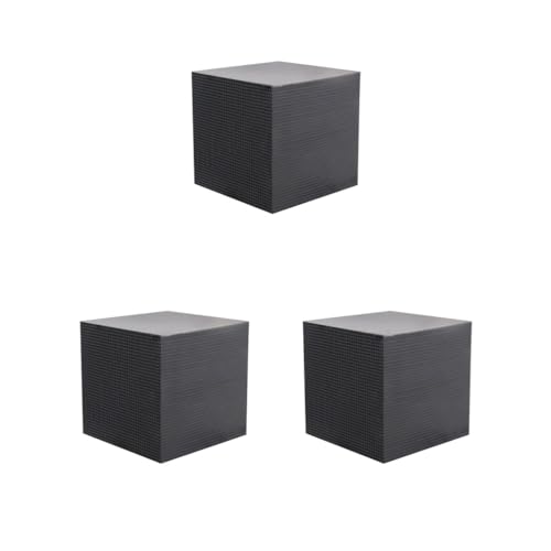Mealoodiousmusea 3er-Set Aquarium-Filterwürfel, tragbar, Filtration, Aktivkohle, Block, Verunreinigungen, Adsorption, Wasserzubehör, 10 x 10 x 5 cm Mealoodiousmusea 3er-Set Aquarium-Filterwürfel, tragbar, Filtration, Aktivkohle, Block, Verunreinigungen, Adsorption, Wasserzubehör, 10 x 10 x 5 cm von Mealoodiousmusea