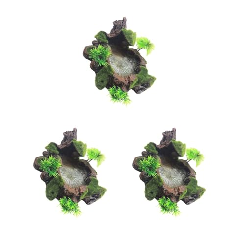Mealoodiousmusea 3er-Set breite Anwendung Reptilien-Futterschale dekorative Harzschale für Futter und Wasser Reptilienfutter Wasserschale Reptilien Harzschale Mealoodiousmusea 3er-Set breite Anwendung Reptilien-Futterschale dekorative Harzschale für Futter und Wasser Reptilienfutter Wasserschale Reptilien Harzschale von Mealoodiousmusea
