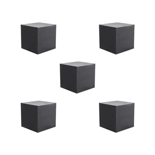 Mealoodiousmusea 5er-Set Aquarium-Kohlefilterwürfel, tragbar, Aktivkohle, Deodorierungsblock, Geruchsentferner, Verunreinigungen, Adsorptionszubehör, 5 x 5 x 5 cm Mealoodiousmusea 5er-Set Aquarium-Kohlefilterwürfel, tragbar, Aktivkohle, Deodorierungsblock, Geruchsentferner, Verunreinigungen, Adsorptionszubehör, 5 x 5 x 5 cm von Mealoodiousmusea