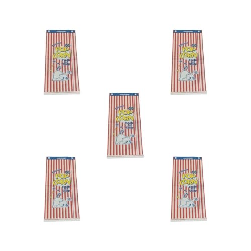 Mealoodiousmusea 5er-Set Popcorn-Kraftpapiertüten für Haustiere, natürlich und schadstofffrei, speziell für Katzen mit mehreren Schichten, Popcorn-Papier Mealoodiousmusea 5er-Set Popcorn-Kraftpapiertüten für Haustiere, natürlich und schadstofffrei, speziell für Katzen mit mehreren Schichten, Popcorn-Papier von Mealoodiousmusea