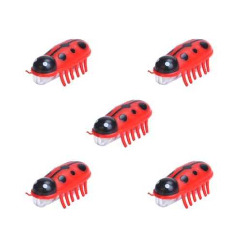 Mealoodiousmusea Elektrisches Katzenspielzeug, verschiedene Stile, praktisch und tragbar, interaktives elektrisches Spielzeug, interaktives Spielzeug, Amida-Trikolor, 5er-Set von Mealoodiousmusea