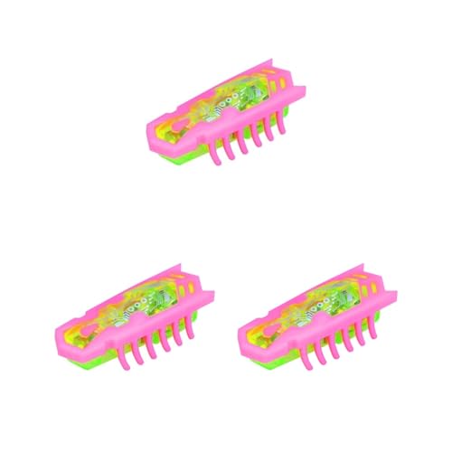 Mealoodiousmusea Elektrisches Katzenspielzeug, verschiedene Stile, praktisch und tragbar, interaktives elektrisches Spielzeug, interaktives Spielzeug, Haustierspielzeug, Rosa, 3er-Set von Mealoodiousmusea