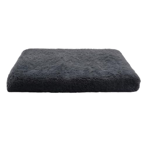 Mealoodiousmusea Hundebett, geeignet für alle Rassen, leicht zu reinigen, Polyester, Haustiermatte, verschiedene Farben und Größen, Dunkelgrau, XL 100 x 60 x 10 cm Mealoodiousmusea Hundebett, geeignet für alle Rassen, leicht zu reinigen, Polyester, Haustiermatte, verschiedene Farben und Größen, Dunkelgrau, XL 100 x 60 x 10 cm von Mealoodiousmusea