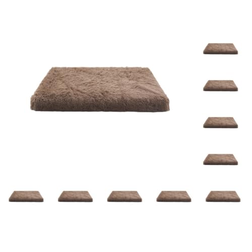 Mealoodiousmusea Hundebett-Set, geeignet für alle Rassen, leicht zu reinigen, Polyester, Haustiermatte, verschiedene Farben und Größen, Khaki, M, 50 x 40 x 5 cm, 10 Stück Mealoodiousmusea Hundebett-Set, geeignet für alle Rassen, leicht zu reinigen, Polyester, Haustiermatte, verschiedene Farben und Größen, Khaki, M, 50 x 40 x 5 cm, 10 Stück von Mealoodiousmusea