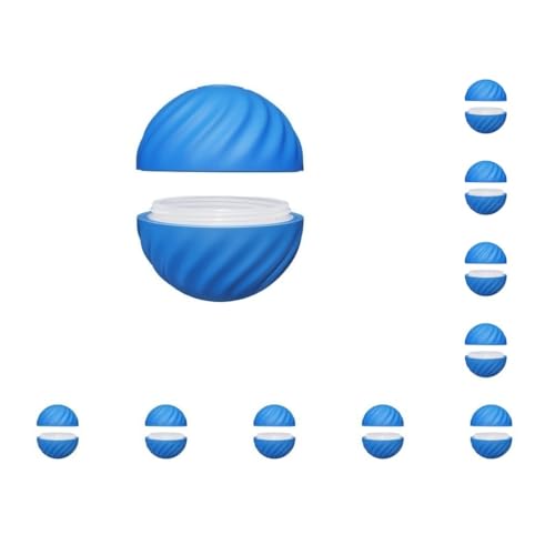 Mealoodiousmusea Lustiges Spiel mit intelligentem selbstbeweglichem Ball, revolutionär für aktive Haustiere, TPR, intelligenter selbstbewegender Ball mit 2 Modi, nachhaltige blaue Ersatzschale, 10 Mealoodiousmusea Lustiges Spiel mit intelligentem selbstbeweglichem Ball, revolutionär für aktive Haustiere, TPR, intelligenter selbstbewegender Ball mit 2 Modi, nachhaltige blaue Ersatzschale, 10 von Mealoodiousmusea