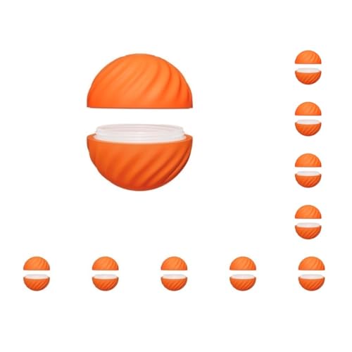 Mealoodiousmusea Lustiges Spiel mit intelligentem selbstbeweglichem Ball, revolutionär für aktive Haustiere, TPR, intelligenter selbstbewegender Ball mit 2 Modi, nachhaltige orangefarbene Ersatzhülle Mealoodiousmusea Lustiges Spiel mit intelligentem selbstbeweglichem Ball, revolutionär für aktive Haustiere, TPR, intelligenter selbstbewegender Ball mit 2 Modi, nachhaltige orangefarbene Ersatzhülle von Mealoodiousmusea