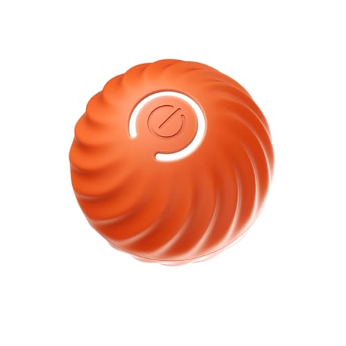 Mealoodiousmusea Lustiges Spielen mit intelligentem selbstbeweglichem Ball, revolutionär, für aktive Haustiere, TPR, intelligenter selbstbewegender Ball mit 2 Modi, nachhaltig, Orange Mealoodiousmusea Lustiges Spielen mit intelligentem selbstbeweglichem Ball, revolutionär, für aktive Haustiere, TPR, intelligenter selbstbewegender Ball mit 2 Modi, nachhaltig, Orange von Mealoodiousmusea