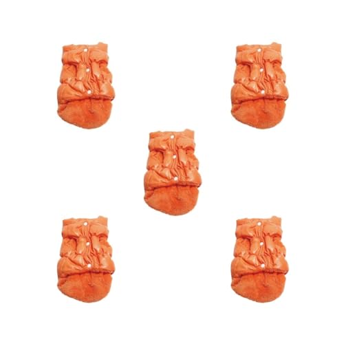 Warme Wintermäntel für Hunde, 5er-Set, Hundekleidung, Wintermantel, Weste, Welpen, Daunenjacke, Kleidung, Übergröße, Orange, XS Warme Wintermäntel für Hunde, 5er-Set, Hundekleidung, Wintermantel, Weste, Welpen, Daunenjacke, Kleidung, Übergröße, Orange, XS von Mealoodiousmusea