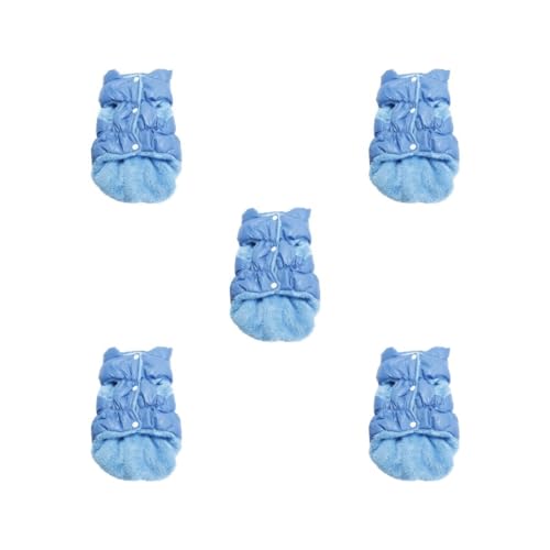 Warme Wintermäntel für Hunde, Wintermantel, Weste, Daunenjacke, Übergröße, Blau, 5er-Set Warme Wintermäntel für Hunde, Wintermantel, Weste, Daunenjacke, Übergröße, Blau, 5er-Set von Mealoodiousmusea