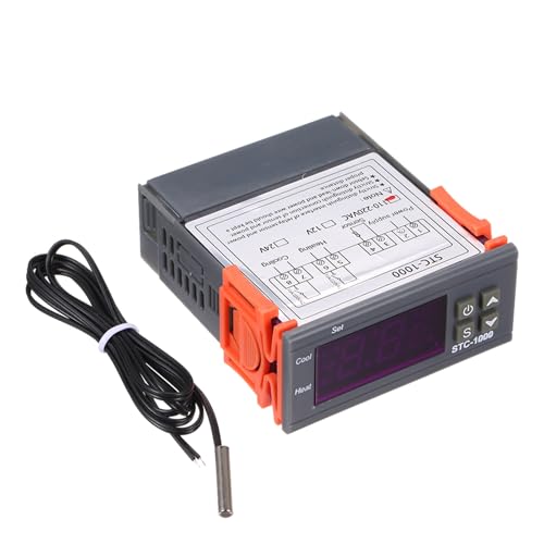 MechKit STC1000 Digital Temperatur regler Heizung Kühlung Thermostat Sensor für Haushalts-Gefrier Schrank Wassertanks Kühlschrank MechKit STC1000 Digital Temperatur regler Heizung Kühlung Thermostat Sensor für Haushalts-Gefrier Schrank Wassertanks Kühlschrank von MechKit