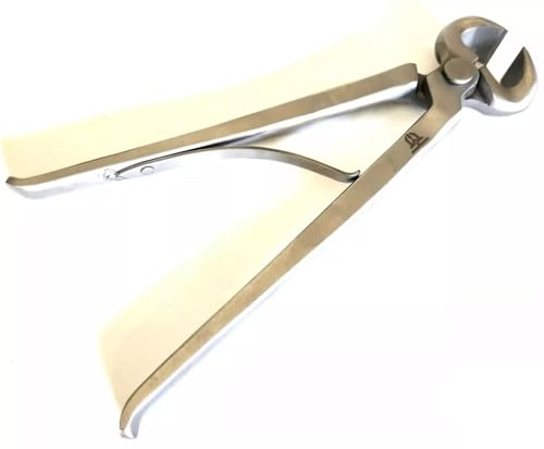 MedTouch Gefederte Hufzange mit Tragetasche, 30,5 cm, ergonomische Hufzange und Hufschneider, robuster Chrom-Vanadium-Stahl, professionelle Pferdepflege (Fohlen, Ponys, Esel) von MedTouch