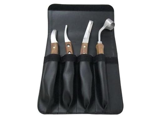 MedTouch Hufpflege-Werkzeug-Set mit Tragetasche, 4-teilig von MedTouch