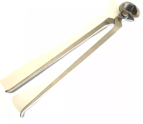 MedTouch Hufzange, 38,1 cm, Premium-Vanadium-Stahl-Werkzeug mit stumpfer Oberfläche für präzises Pferdehuftrimmen, rostbeständig, ergonomischer Griff und lange Haltbarkeit von MedTouch