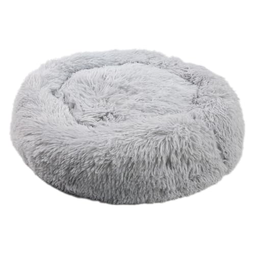 MEDISAFETY Hundebett Milou Haustierkissen für Hunde und Katzen besonders Flauschiges Haustiersofa Kuschelinsel rund 50-80cm in hellgrau, dunkelgrau, beige, braun, Farbe:L - Hellgrau MEDISAFETY Hundebett Milou Haustierkissen für Hunde und Katzen besonders Flauschiges Haustiersofa Kuschelinsel rund 50-80cm in hellgrau, dunkelgrau, beige, braun, Farbe:L - Hellgrau von MediSafety by Dr. Schandelmeier
