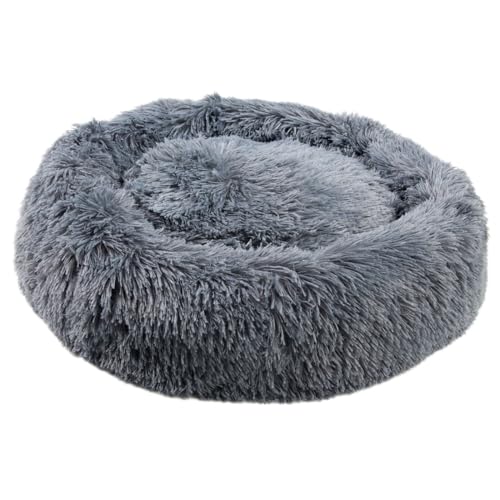 MEDISAFETY Hundebett Milou Haustierkissen für Hunde und Katzen besonders Flauschiges Haustiersofa Kuschelinsel rund 50-80cm in hellgrau, dunkelgrau, beige, braun, Farbe:M - Dunkelgrau MEDISAFETY Hundebett Milou Haustierkissen für Hunde und Katzen besonders Flauschiges Haustiersofa Kuschelinsel rund 50-80cm in hellgrau, dunkelgrau, beige, braun, Farbe:M - Dunkelgrau von MediSafety by Dr. Schandelmeier