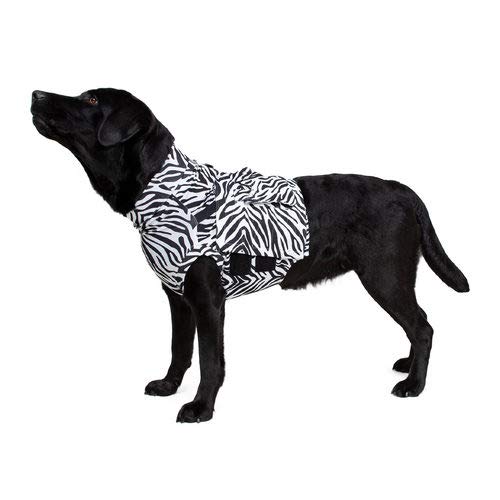 Medical Pet Top Shirt Zebraprint - XL von Medical Pet Shirt