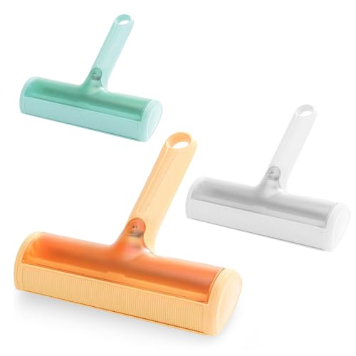 2025 Upgrade Tierhaarentferner Fusselrolle mit abnehmbarem Griff– Wiederverwendbarer, selbstreinigender Katzen- & Hundehaarentferner, Fusselbürste für Tierhaar, Geeignet für Sofas, Kleidung (Orange) 2025 Upgrade Tierhaarentferner Fusselrolle mit abnehmbarem Griff– Wiederverwendbarer, selbstreinigender Katzen- & Hundehaarentferner, Fusselbürste für Tierhaar, Geeignet für Sofas, Kleidung (Orange) von Medicross