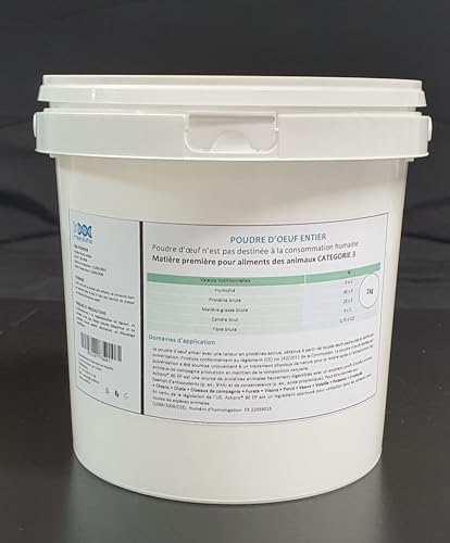 Medilife Eipulver für Haustiere, 2 kg, Pulver, Ei-Geschmack, Appetitanregung, geeignet für Hunde, Katzen, Vögel, Trocken aufbewahren Medilife Eipulver für Haustiere, 2 kg, Pulver, Ei-Geschmack, Appetitanregung, geeignet für Hunde, Katzen, Vögel, Trocken aufbewahren von Medilife