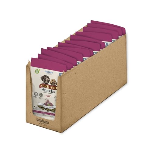 Mediterranean Natural Serrano Lamm Snacks für Hunde, Training von Mediterranean Natural
