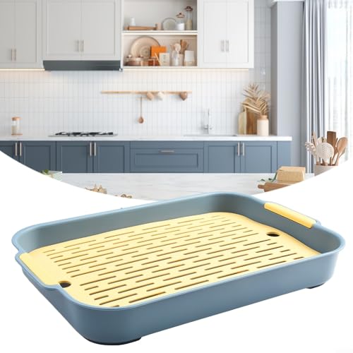 Stabile Katzentoilette für kleine Haustiere, leicht zu reinigen, mit erhöhtem Gitter-Design (D) von MeevrgR