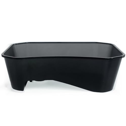 MegLob Offener Schildkrötenpanzer, Schildkrötenraum, Schildkröten -Fütterungsbox, Schildkröten -Sitzkoffer Mit Geteiltem Bereich, Leicht Zu Entleeren, Reptilienaquariumtank,Schwarz MegLob Offener Schildkrötenpanzer, Schildkrötenraum, Schildkröten -Fütterungsbox, Schildkröten -Sitzkoffer Mit Geteiltem Bereich, Leicht Zu Entleeren, Reptilienaquariumtank,Schwarz von MegLob