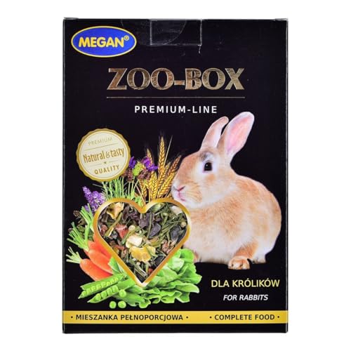Megan Zoo-Box Premium Line Gemüse-Hasenfutter 420g Megan Zoo-Box Premium Line Gemüse-Hasenfutter 420g von Megan