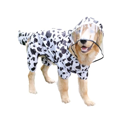 Cosplay-Regenmantel für große Hunde mit Loch für die Leine, vollständige Abdeckung, Hunde-Regenbekleidung, Kapuzenpullover, Tierform, wasserdichter Poncho, Einteiler für mittelgroße und große Hunde, Cosplay-Regenmantel für große Hunde mit Loch für die Leine, vollständige Abdeckung, Hunde-Regenbekleidung, Kapuzenpullover, Tierform, wasserdichter Poncho, Einteiler für mittelgroße und große Hunde, von MeiAOBest