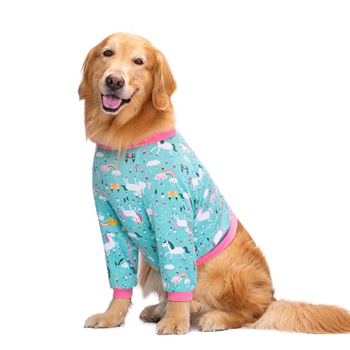 Ellenbogenschutz-Shirt für große Hunde für Schwielen, niedlicher Druck, zur Genesung von Gelenken von Wunden, verdickter Ellenbogen-Hundekleidung, Pullover für mittelgroße und große Hunde, 34 (Pferd) Ellenbogenschutz-Shirt für große Hunde für Schwielen, niedlicher Druck, zur Genesung von Gelenken von Wunden, verdickter Ellenbogen-Hundekleidung, Pullover für mittelgroße und große Hunde, 34 (Pferd) von MeiAOBest