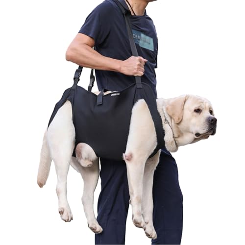 Hunde-Hebegeschirr, volle Abdeckung, eine Schulter, tragbare Tragetasche, Hundetragetasche, für ältere Menschen, Behinderte, Gelenkverletzungen, Arthritis, Lähmungen, Hunde, Größe M Hunde-Hebegeschirr, volle Abdeckung, eine Schulter, tragbare Tragetasche, Hundetragetasche, für ältere Menschen, Behinderte, Gelenkverletzungen, Arthritis, Lähmungen, Hunde, Größe M von MeiAOBest