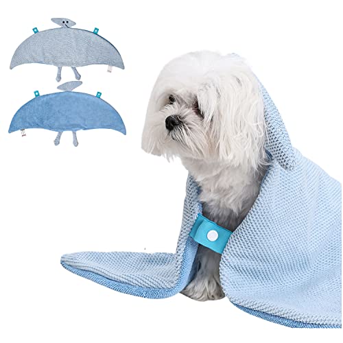 Hundebademantel, saugfähig, schnell trocknend, doppellagig, Haustier-Badetuch für Katzen, Welpen, kleine, mittelgroße und große Hunde_M Hundebademantel, saugfähig, schnell trocknend, doppellagig, Haustier-Badetuch für Katzen, Welpen, kleine, mittelgroße und große Hunde_M von MeiAOBest