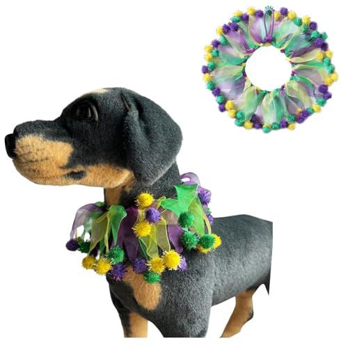 Hundehalsband für Katzen, verstellbar, für Urlaub, Party, Hund, Weihnachten, Halloween, Hals, buntes Band, Dekoration, Halsband, Haustier-Karneval, Partys, Cosplay, Urlaub, Verkleidung, Halskette, Hundehalsband für Katzen, verstellbar, für Urlaub, Party, Hund, Weihnachten, Halloween, Hals, buntes Band, Dekoration, Halsband, Haustier-Karneval, Partys, Cosplay, Urlaub, Verkleidung, Halskette, von MeiAOBest