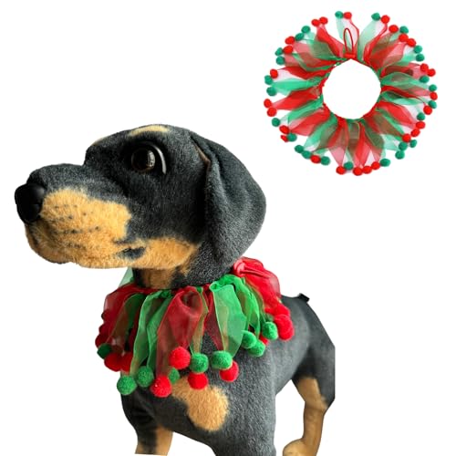 Hundehalsband für Katzen, verstellbar, für Urlaub, Party, Hund, Weihnachten, Halloween, Hals, buntes Band, Dekoration, Halsband, Haustier-Karneval, Partys, Cosplay, Urlaub, Verkleidung, Halskette, L Hundehalsband für Katzen, verstellbar, für Urlaub, Party, Hund, Weihnachten, Halloween, Hals, buntes Band, Dekoration, Halsband, Haustier-Karneval, Partys, Cosplay, Urlaub, Verkleidung, Halskette, L von MeiAOBest