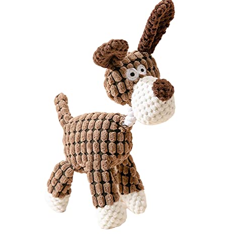 MeiAOBest Quietschendes Hundespielzeug aus Plüsch, bissfest, knirschfest, für Haustiere, Zahnreinigung, Kauspielzeug, Training, Hundepuppe, Zubehör für Kaffee, Esel MeiAOBest Quietschendes Hundespielzeug aus Plüsch, bissfest, knirschfest, für Haustiere, Zahnreinigung, Kauspielzeug, Training, Hundepuppe, Zubehör für Kaffee, Esel von MeiAOBest