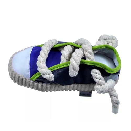 MeiAOBest Quietschendes Kauspielzeug für Hunde, langlebige Schuhform, reduziert Langeweile und verbraucht zusätzliche Energie, interaktives Spielzeug, Grau MeiAOBest Quietschendes Kauspielzeug für Hunde, langlebige Schuhform, reduziert Langeweile und verbraucht zusätzliche Energie, interaktives Spielzeug, Grau von MeiAOBest