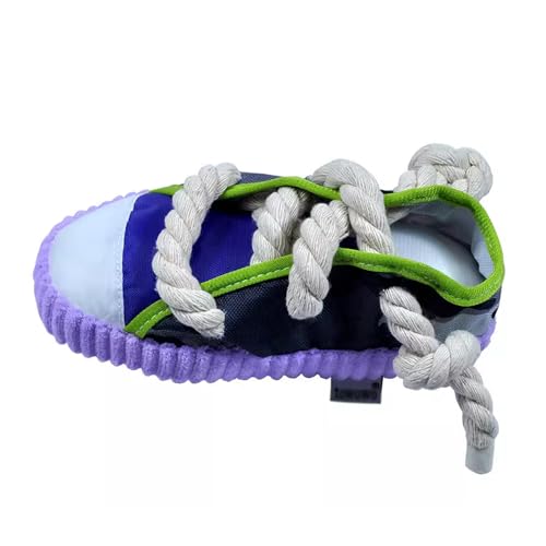 MeiAOBest Quietschendes Kauspielzeug für Hunde, langlebige Schuhform, reduziert Langeweile und verbraucht zusätzliche Energie, interaktives Spielzeug, Lila MeiAOBest Quietschendes Kauspielzeug für Hunde, langlebige Schuhform, reduziert Langeweile und verbraucht zusätzliche Energie, interaktives Spielzeug, Lila von MeiAOBest
