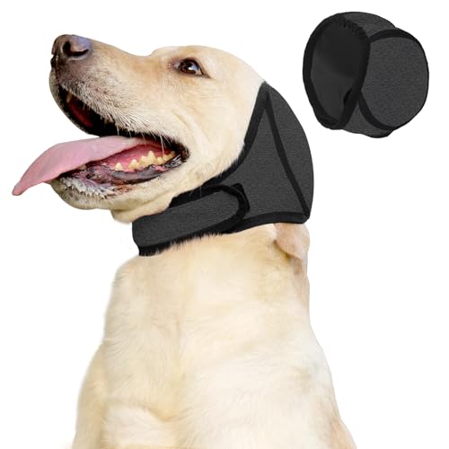 MeiAOBest Wasserdichter Ohrenschutz für Hunde, Sommer-Ohrenschützer, Hut, multifunktional, leiser Schlauchschal, Geräuschschutz, Angstlinderung, beruhigendes Stirnband für Fellpflege, Baden, Größe M MeiAOBest Wasserdichter Ohrenschutz für Hunde, Sommer-Ohrenschützer, Hut, multifunktional, leiser Schlauchschal, Geräuschschutz, Angstlinderung, beruhigendes Stirnband für Fellpflege, Baden, Größe M von MeiAOBest