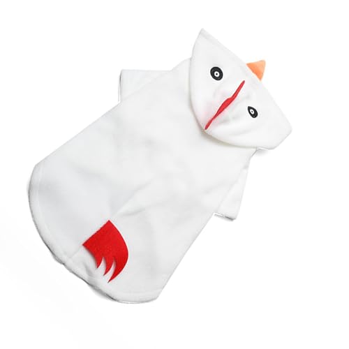 Kreative Hühnerform, weicher Stoff, warmes Kostüm für Haustiere, Halloween-Party, modische Kleidung, lustige Küken-Haustier-Kleidung von Meiliyizu