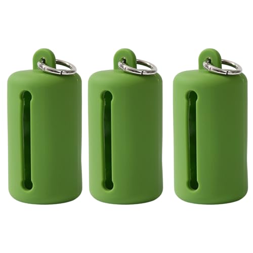 Meiliyizu Tragbarer Hundekotbeutel für Hundeleine, weiche Box, Kothalter für Spaziergänge, Laufen oder Wandern, Werkzeug, Outdoor-Zubehör, Hundekotspender von Meiliyizu