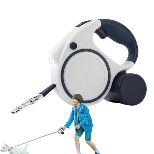 Meindin Einziehbarer Haustiergurt - Stabile Haustier Hund Katze Welpe Lange Spaziergang Leine - Teleskop Walking Leine mit LED Licht, Stabiles Hundeseil für Joggen, Spaziergänge im Freien Meindin Einziehbarer Haustiergurt - Stabile Haustier Hund Katze Welpe Lange Spaziergang Leine - Teleskop Walking Leine mit LED Licht, Stabiles Hundeseil für Joggen, Spaziergänge im Freien von Meindin