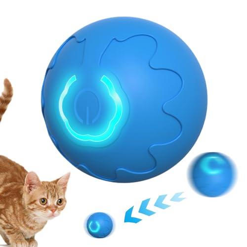 Meindin Elektronischer Hundeball Spielzeug - USB Wiederaufladbarer Beißball Spielzeug | Bissfestes Hundespielzeug, Intelligentes Katzenkauspielzeug zum Beißen, Üben Meindin Elektronischer Hundeball Spielzeug - USB Wiederaufladbarer Beißball Spielzeug | Bissfestes Hundespielzeug, Intelligentes Katzenkauspielzeug zum Beißen, Üben von Meindin