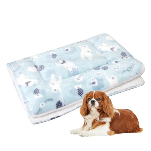 Meindin Hundebett-Matratze, weiche, warme Kissenmatte für den Hundeschlaf, tragbare, weiche, warme Decken, Welpenunterlagen für kleine Tiere, Schlafbett Meindin Hundebett-Matratze, weiche, warme Kissenmatte für den Hundeschlaf, tragbare, weiche, warme Decken, Welpenunterlagen für kleine Tiere, Schlafbett von Meindin