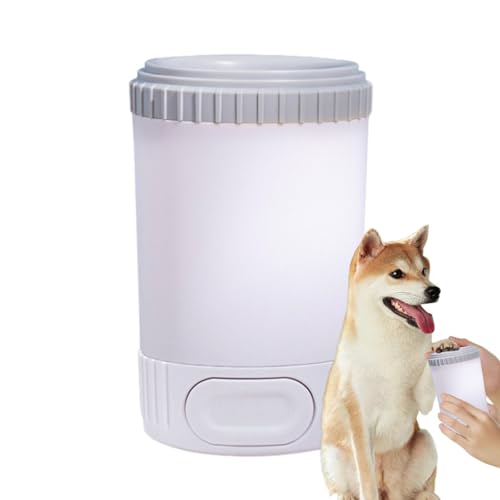 Meindin Hundefußreiniger | Automatischer Tassenreiniger zum Waschen von Hundepfoten und Füßen – Silikon-Haustierfuß-Waschbecher, schlammiger Haustier-Fußreiniger, Bürste, Schrubber für große und Meindin Hundefußreiniger | Automatischer Tassenreiniger zum Waschen von Hundepfoten und Füßen – Silikon-Haustierfuß-Waschbecher, schlammiger Haustier-Fußreiniger, Bürste, Schrubber für große und von Meindin