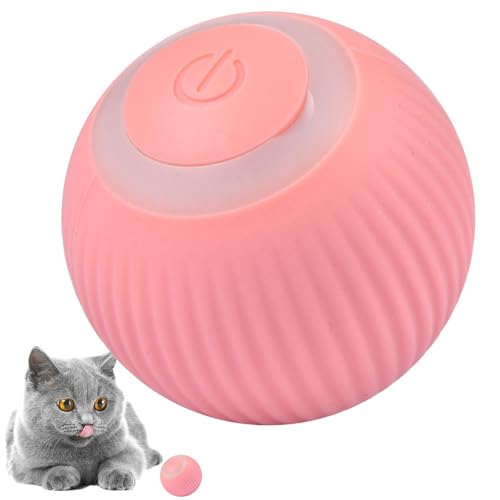 Meindin Interaktives Katzenspielzeug Ball, Power-Ball Katze 360 Grad Rollball Katzen Spielbälle Rollendes Intelligentes Elektronisches Ballspielzeug Für Hunde Und Katzen Meindin Interaktives Katzenspielzeug Ball, Power-Ball Katze 360 Grad Rollball Katzen Spielbälle Rollendes Intelligentes Elektronisches Ballspielzeug Für Hunde Und Katzen von Meindin