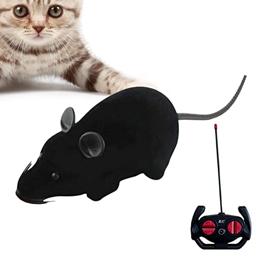Meindin Katzenspielzeug Elektrisch Spielmaus, Elektrische Maus Für Katzen, Beflockungsmaus Spielzeug Interaktives Katzenspielzeug, Aufziehmaus Für Katzenauslauf Und Gegen Langeweile, Schwarz, Grau Meindin Katzenspielzeug Elektrisch Spielmaus, Elektrische Maus Für Katzen, Beflockungsmaus Spielzeug Interaktives Katzenspielzeug, Aufziehmaus Für Katzenauslauf Und Gegen Langeweile, Schwarz, Grau von Meindin