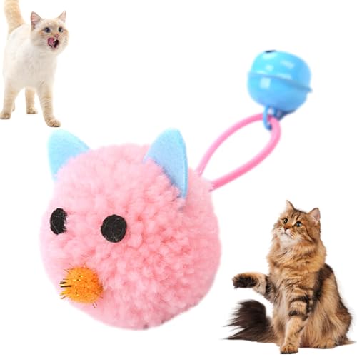 Meindin Katzenspielzeug Maus, Indoor Kitten Spielzeug mit Glocken, Interaktives und Lustiges Bissfestes Plüsch Maus Geformtes Spielzeug, Indoor Katzen Übungsspielzeug für kleine Haustiere Meindin Katzenspielzeug Maus, Indoor Kitten Spielzeug mit Glocken, Interaktives und Lustiges Bissfestes Plüsch Maus Geformtes Spielzeug, Indoor Katzen Übungsspielzeug für kleine Haustiere von Meindin