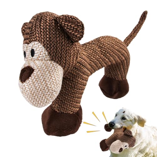 Meindin Plüsch-Hundespielzeug – Interaktives gefülltes Kauspielzeug für Hunde, Outdoor-Hundespielzeug, Katzen-Plüschtiere, superweich, Zahnreinigungsspielzeug für drinnen und draußen Meindin Plüsch-Hundespielzeug – Interaktives gefülltes Kauspielzeug für Hunde, Outdoor-Hundespielzeug, Katzen-Plüschtiere, superweich, Zahnreinigungsspielzeug für drinnen und draußen von Meindin